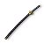 Mini Katana One Piece Zoro Shusui - Imagem 10