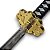 Mini Katana One Piece Zoro Shusui - Imagem 3
