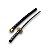 Mini Katana One Piece Zoro Shusui - Imagem 8