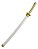 Mini Katana Demon Slayer Zenitsu - Imagem 3