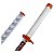 Espada Katana De Led Demon Slayer Kyojuro Rengoku - Imagem 6