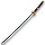 Katana De Led Enma Roxa Zoro One Piece - Imagem 2