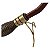 Vassoura Nimbus 2000 Harry Potter Quadribol Decorativa 33cm - Imagem 4