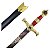 Espada Medieval Rei Davi E Salomão em Aço - Imagem 1