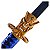 Katana Onimaru Kunitsuna Valorant Azul Em Aço - Imagem 1