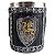 Caneca Medieval Dragão Dourado e Espada 400ml - Imagem 5