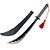 Espada Pirata Queen das pragas One Piece Para Cosplay - Imagem 8