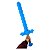 Espada Minecraft Azul Diamante Impressão 3d - Imagem 6