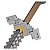 Espada Minecraft Iron Sword Impressão 3D - Imagem 4