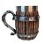 Caneca Medieval Barril Rústico 600ml - Imagem 2