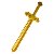 Espada Minecraft Dourada Impressão 3d - Imagem 5