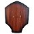 Suporte Expositor De Parede Marrom Para Espada - Imagem 1