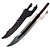 Espada Bankai Zanpakuto Zangetsu Ichigo Bleach Em Aço - Imagem 11