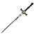 Espada Caveira Skull Cruz De Malta Decorativa Com Suporte - Imagem 10