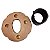 Tsuba de Couro para Espadas de Treino (Bokken e Bokuto) com Tsuba Dome - Imagem 6