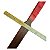 Espada Medieval Longa De Madeira Cumaru Waster Vermelha HEMA 120cm - Imagem 4