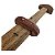 Espada Viking de Madeira Cumaru Para Treino Artes Marciais 82cm - Imagem 6