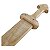 Espada Viking de Madeira Cumaru Para Treino Artes Marciais 55cm - Imagem 5
