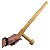 Tonfa Em Madeira Garapeira Para Artes Marciais 55cm - Imagem 2