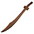 Espada Dao Sabre Chinês De Madeira Cedrinho - Imagem 1