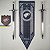 Bandeira Flâmula Casa Stark Game Of Thrones - Imagem 2