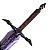 Espada Baran Rei Dos Demônios Solo Leveling em Aço - Imagem 1
