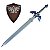 Espada Master Sword Zelda Botw em Aço - Edição Colecionador - Imagem 1