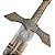 Espada Cavaleiro Banido Banished Knight Greatsword - Elden Ring em Aço - Imagem 5