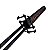 Espada Katana Zanpakutō Tensa Zangetsu Bleach Em Aço - Imagem 6