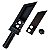 Mini Espada Buster Sword Final Fantasy Para Dados Rpg - Imagem 8