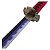Espada Katana de LED Sandai Kitetsu Zoro One Piece - Imagem 1