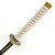 Espada Katana Zenitsu Agatsuma Demon Slayer Em Aço - Edição Colecionador - Imagem 4