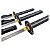 Conjunto De Katanas Samurai Decorativas 3 Peças Com Bainha - Imagem 7