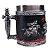 Caneca Cavaleiros Templários Copo Em Inox 400 Ml - Imagem 4