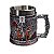 Caneca Medieval Cavaleiro Templário Copo Em Inox 400ml - Imagem 1