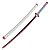 Katana Mitsuri Kanroji Demon Slayer Aço - Edição Colecionador - Imagem 1