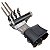 Garra Estilo Wolverine Aço E Polímero Com Caveiras No Punho - Imagem 8