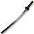 Katana Bleach Kyoka Suigetsu Zanpakuto Sōsuke Aizen Em Aço - Imagem 8