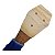 Espada Medieval Longa De Madeira Cumaru Waster Azul HEMA 120cm - Imagem 5