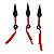 Kunai de Arremesso Fulltang Kit Com 3 - Imagem 4