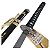 Katana Hattori Hanzo Kill Bill em Aço Decorativa com Suporte - Imagem 5