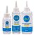 Cola de Silicone Líquida Transparente LULI para Artesanato 60ml 100ml 250ml - Imagem 1