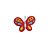Aplique Borboleta Emborrachada 19mm x 26mm |  Diversas Cores - Imagem 6