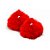 Pompom Pelúcia 70mm | Vermelho - Imagem 1