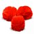 Pompom Pelúcia 70mm | Vermelho - Imagem 2