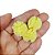 Pompom de Malha 25mm com 10 unidades | Amarelo - Imagem 1