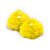 Pompom Pelúcia 70mm | Amarelo - Imagem 1