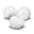 Pompom Pelúcia 50mm | Branco - Imagem 2