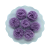 Pompom de Pelúcia Achatado 2,5cm | Cor: 430 Lt Orchid - Imagem 1