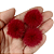 Pompom de Pelúcia Achatado 2,5cm | Cor: 275 Wine - Imagem 1